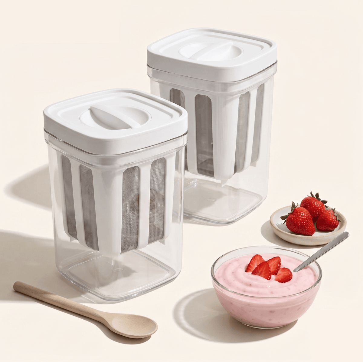 The Greek Yogurt Strainer