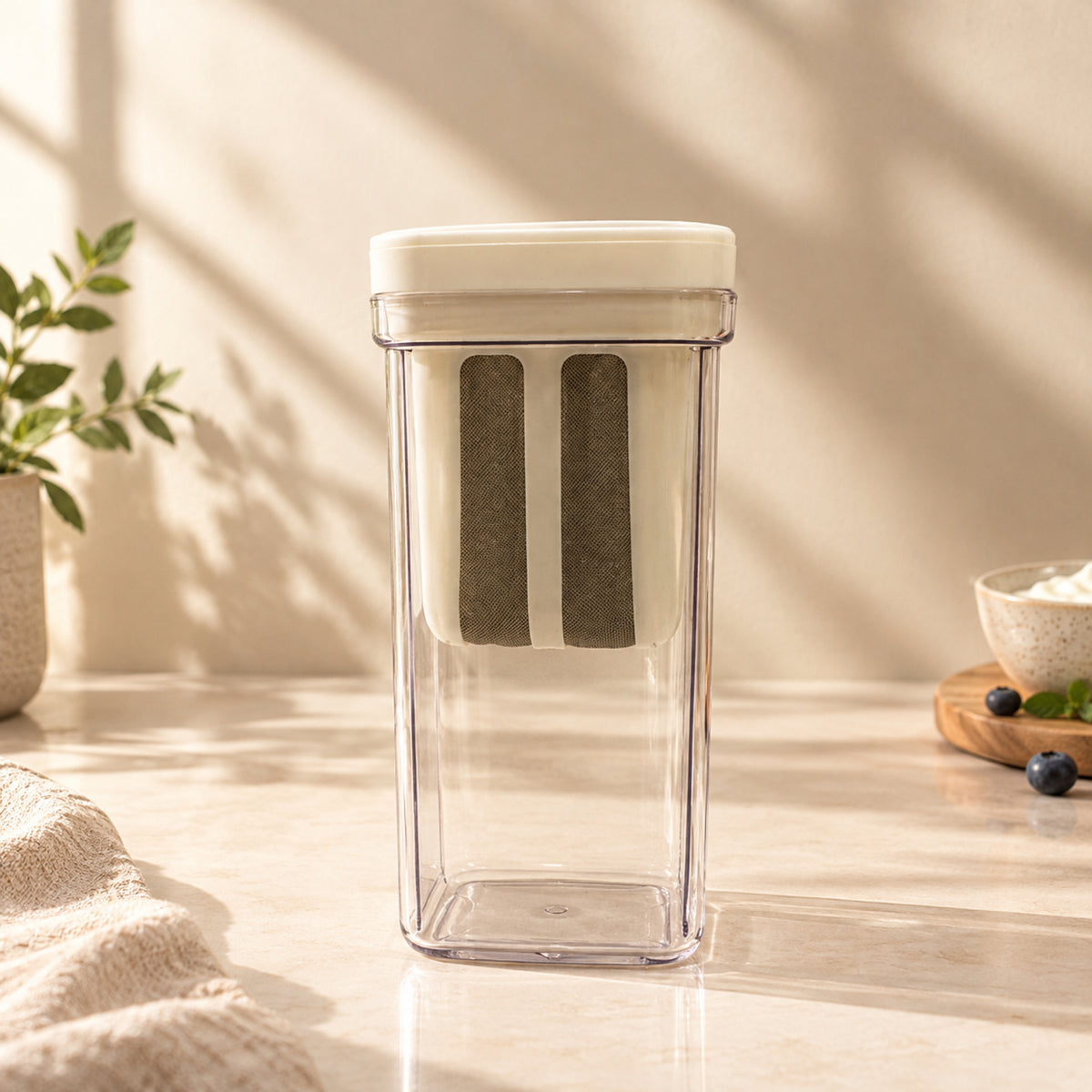 The Greek Yogurt Strainer